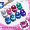Reflective Cat Magnetic Gel