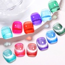 Üveghatású gél lakkok