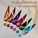 T081-T086 - Glass Beads Cat Eye