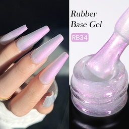 Born Pretty Pro HEMA FREE Rubber Base Gel 15 ml - RB34
