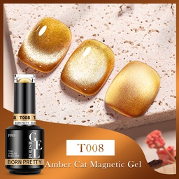 BORN PRETTY PRO UV/LED gél lakk 15 ml - T008 - Amber Cat Eye