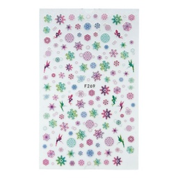 Köröm matrica 3D-s No.F269-34