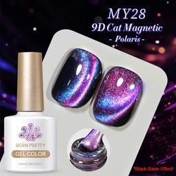Born Pretty Cat Magnetic gél lakk 10 ml -  MY028 - 9D Cat Eye
