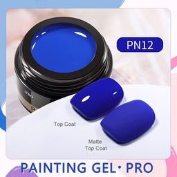 BORN PRETTY PRO Painting Gel 5 ml - PN12 - Blue