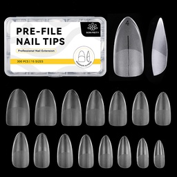 BORN PRETTY Soft Gel Tip 300 db/box - Mandula