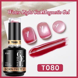 BORN PRETTY PRO UV/LED gél lakk 15 ml - T080 - Water Light Cat Magnetic