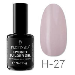 Profinails Hybrid LED/UV Builder Gél 15 g No.H-27