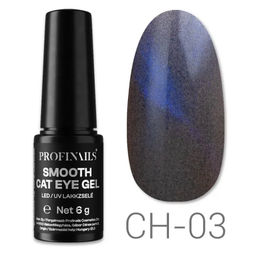 Profinails Smooth Cat Eye LED/UV lakkzselé 6gr CH-03