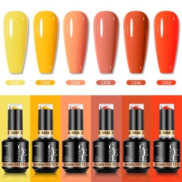 Born Pretty Pro UV/LED HEMA FREE gél lakk szett 6x15ml - BC110