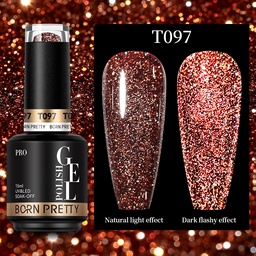 BORN PRETTY PRO UV/LED gél lakk 15 ml - T097 - Reflective Gel