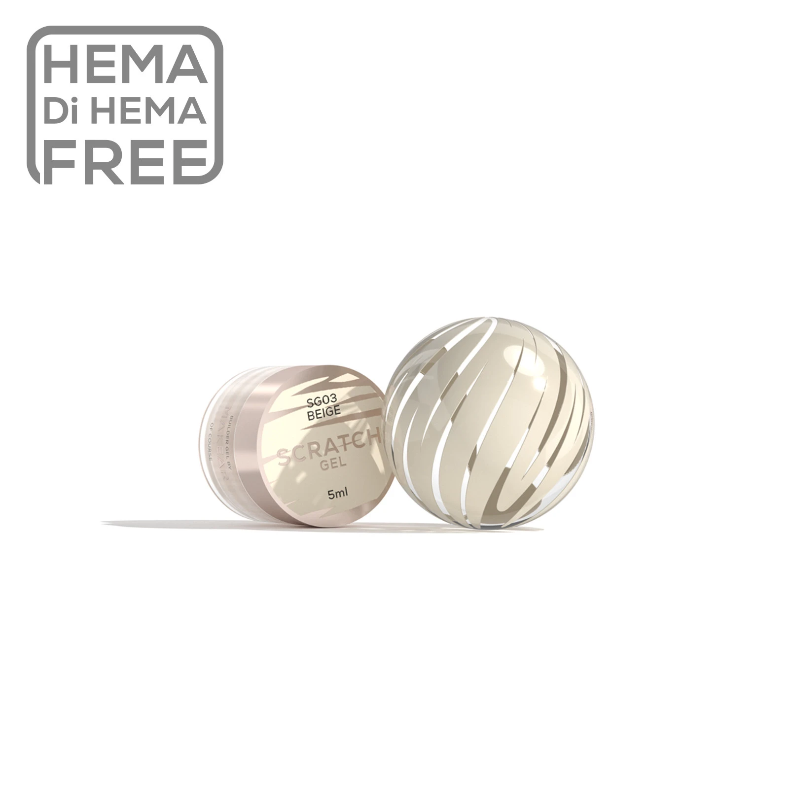 MAKEAR Scratch Gel 5ml - SG03 - Beige