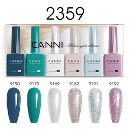 CANNI HEMA FREE UV/LED gél lakk szett 6x9ml - 2359