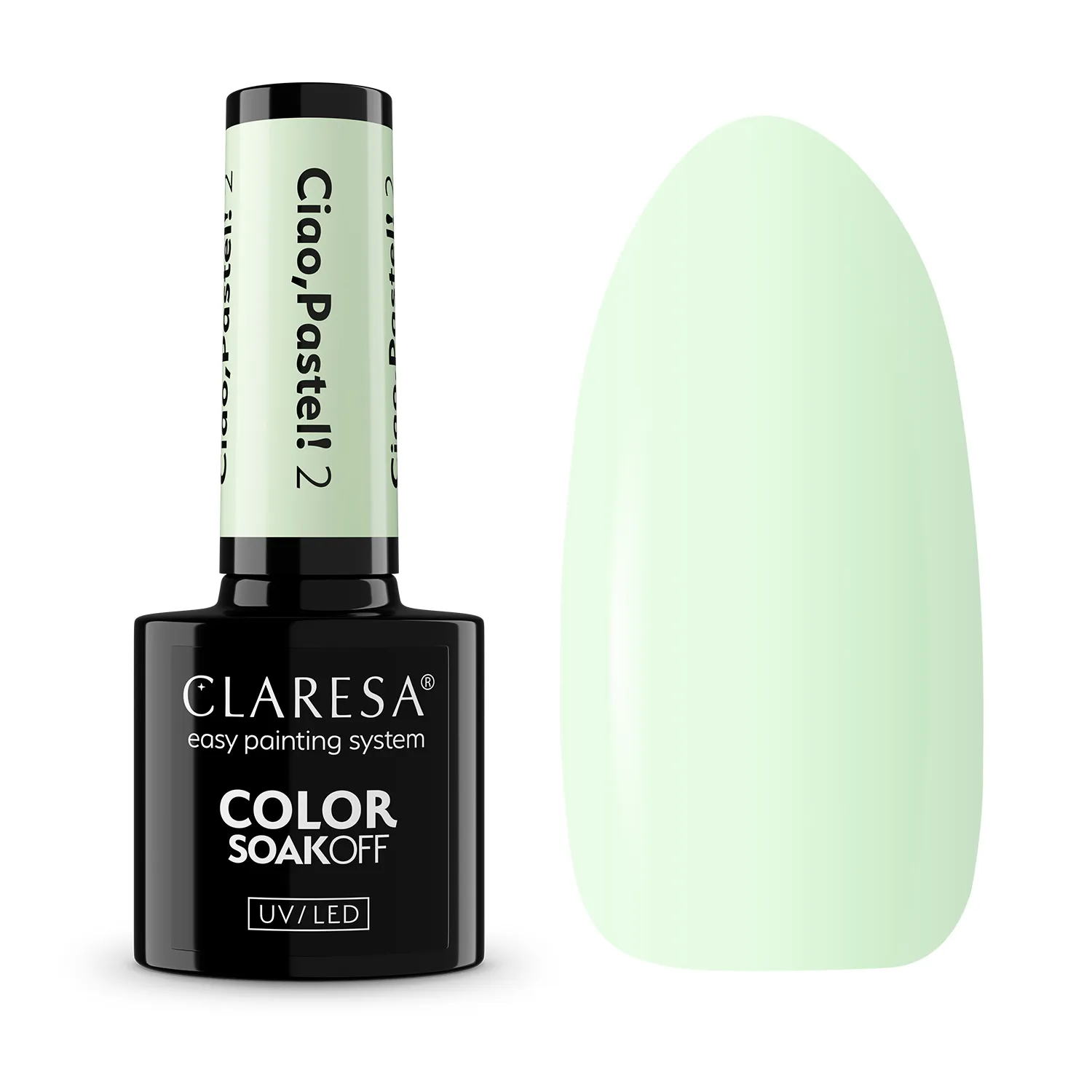 CLARESA UV/LED gél lakk 5g - Ciao, Pastel! 02