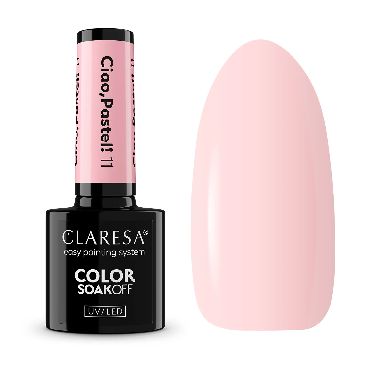CLARESA UV/LED gél lakk 5g - Ciao, Pastel! 11