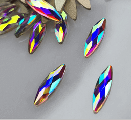 Multicolor formakő 12 db No.P075 3x11 mm búzaszem