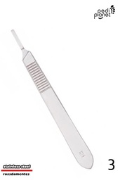 Pedikűrös szikenyél 3" | Rozsdamentes