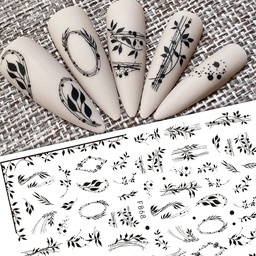 Köröm matrica 3D-s No.F868 -147