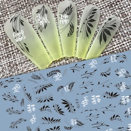 Köröm matrica 3D-s No.F870 -67