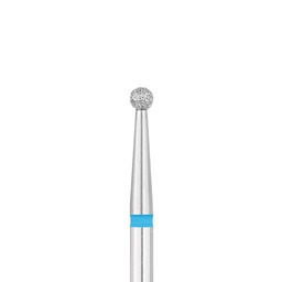 Gyémántporos csiszolófej - Gömb 2,3mm - közepes (kék)