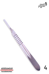 Pedikűrös szikenyél 4" | Rozsdamentes