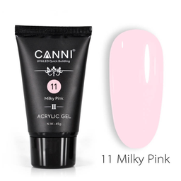 CANNI Akril Gél - HEMA FREE - 45g - No.11 Milky Pink